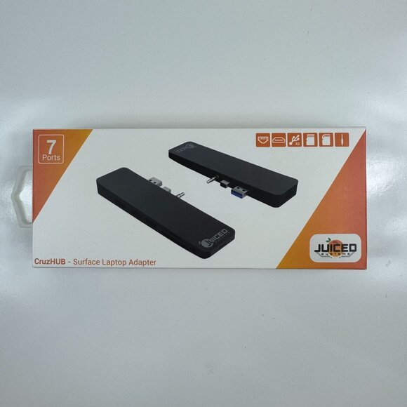 Juiced Systems CruzHUB Surface Laptop Adapter 7 Ports Microsoft Surface Laptop 2 - Picture 1 of 7